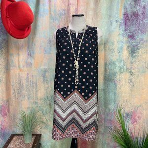 📌Sweet Rain Comfortable 70s Style Slip-on Dress